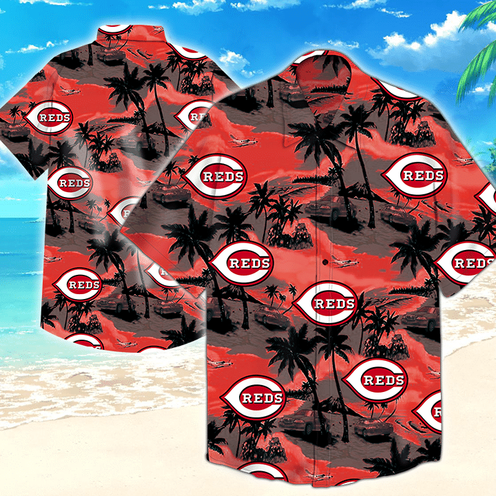 Cincinnati Reds Mlb Léine Haváíais_Haváíais Léine Gift, Bronntanas Nollag