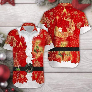 Special Santa Claus Costume Christmas Vintage Style Design Hawaiian Shirt, Hawaiian Shirt Gift, Christmas Gift