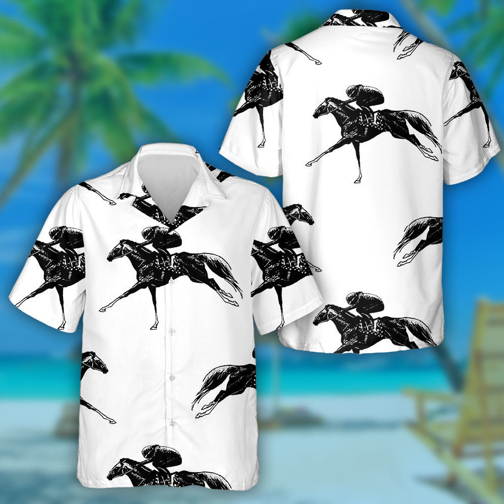 Sceitse Láimhe De Chapaill I Rásaí Capall Léine Haváís, Bronntanas Léine Haváíais, Bronntanas Nollag