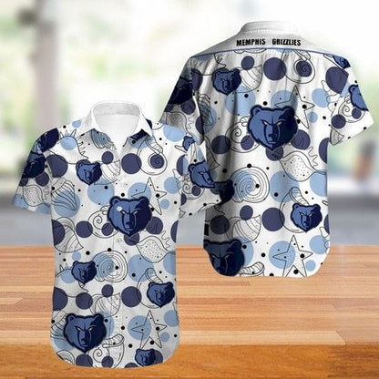 Memphis Grizzlies Hawaiian Shirt, Hawaiian Shirt Gift, Christmas Gift