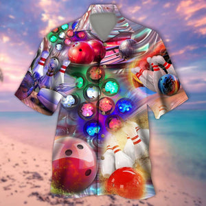 Bowling Hawaiian Shirt, Hawaiian Shirt Gift, Christmas Gift