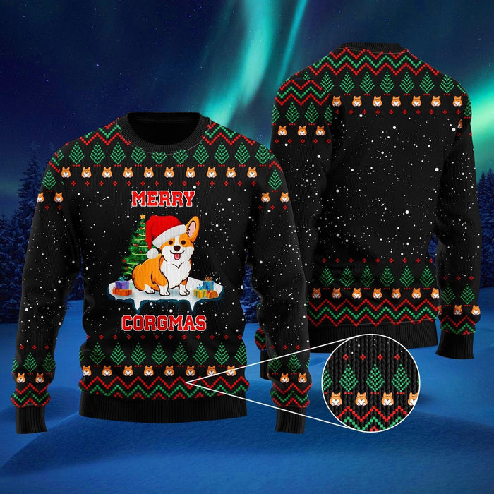 Funny Dog Merry Corgmas Ugly Christmas Sweater, Christmas 3D Sweatshirt, Gift Christmas 2024