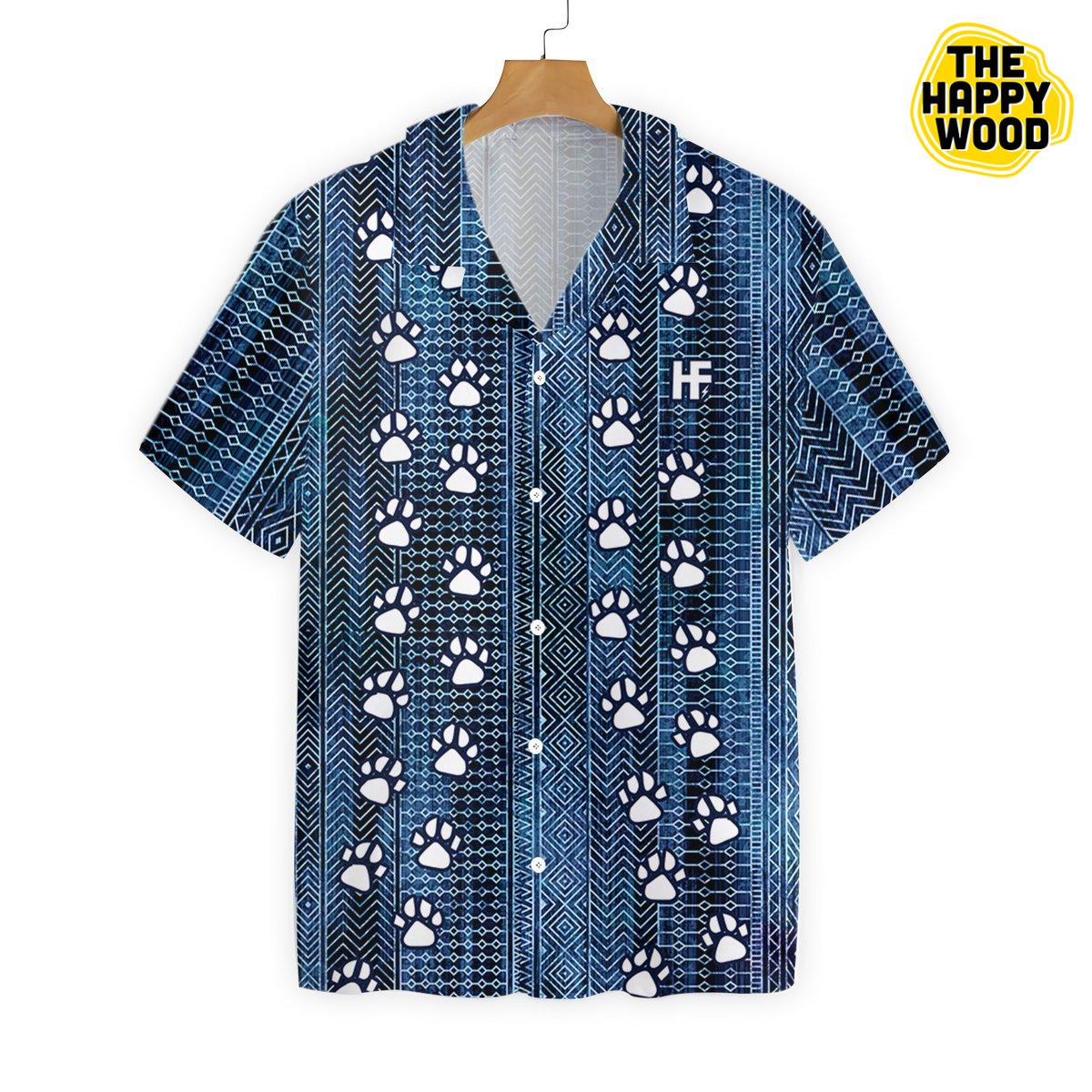 Cat Paw Hawaiian Hawaii Shirt_Hawaiian Shirt Gift, Christmas Gift