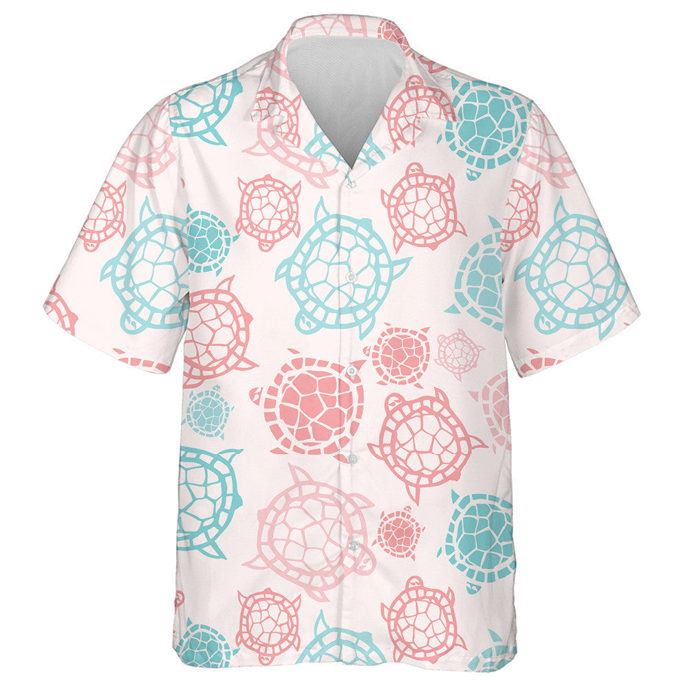 Cúlra Láimhe Tarraingthe Le Turtar Péinteáilte Le Léine Havána Scuab, Bronntanas Léine Haváís, Bronntanas Nollag