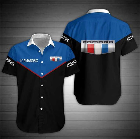 Camaro Hawaiian Shirt â€“ Dnstyle_ Hawaiian Shirts -Hawaiian Shirt Gift, Christmas Gift