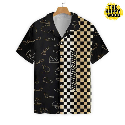 Raceaholic Hawaiian Hawaii Shirt, Hawaiian Shirt Gift, Christmas Gift