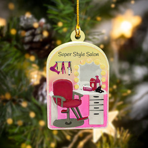 Barber Christmas Ornament, Christmas Ornament Gift, Christmas Gift, Christmas Decoration