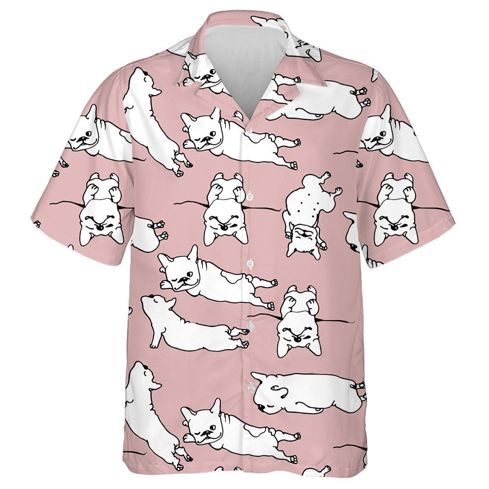 Cartún Bulldog Fraincis Shona Ar Léine Bándearg Haváís, Haváis Ar Son Bronntanas