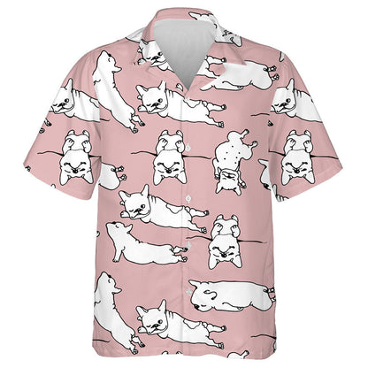 Cartún Bulldog Fraincis Shona Ar Léine Bándearg Haváís, Haváis Ar Son Bronntanas