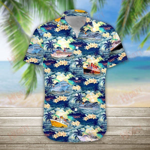 3D Cruise Short Sleeve Shirt Hobbies Hawaiian T Shirts Vintage Hawaiian Shirts Funny Hawaiian Shirts, Hawaiian Shirt Gift, Christmas Gift