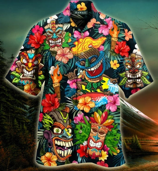 Léine Haváíais Aloha Tiki Tiki, Bronntanas Léine Haváíais, Bronntanas Nollag