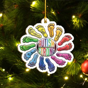 Autism Awareness Ornaments Set, Autism Christmas Ornaments, Autism Ornaments Set Family Gift Idea