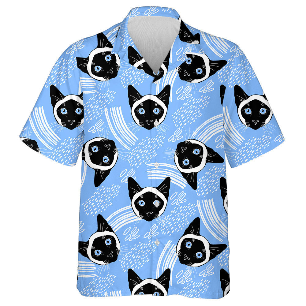 Aghaidh Cat Siamese agus Eilimintí Maisiúla ar Léine Bán Haváís, Bronntanas Léine Haváís, Bronntanas Nollag