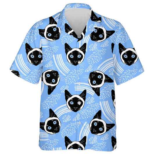 Aghaidh Cat Siamese agus Eilimintí Maisiúla ar Léine Bán Haváís, Bronntanas Léine Haváís, Bronntanas Nollag