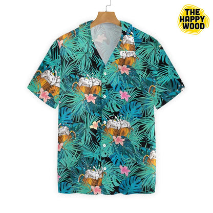 Beer Tropical Hawaiian Hawaii Shirt,Hawaiian Shirt Gift, Christmas Gift