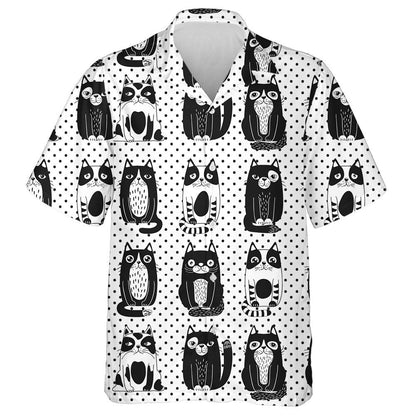 Blacks Agus Cait Bhána ar Phoncanna Dubha Cúlra Léine Haváís, Bronntanas Léine Haváíais, Bronntanas Nollag