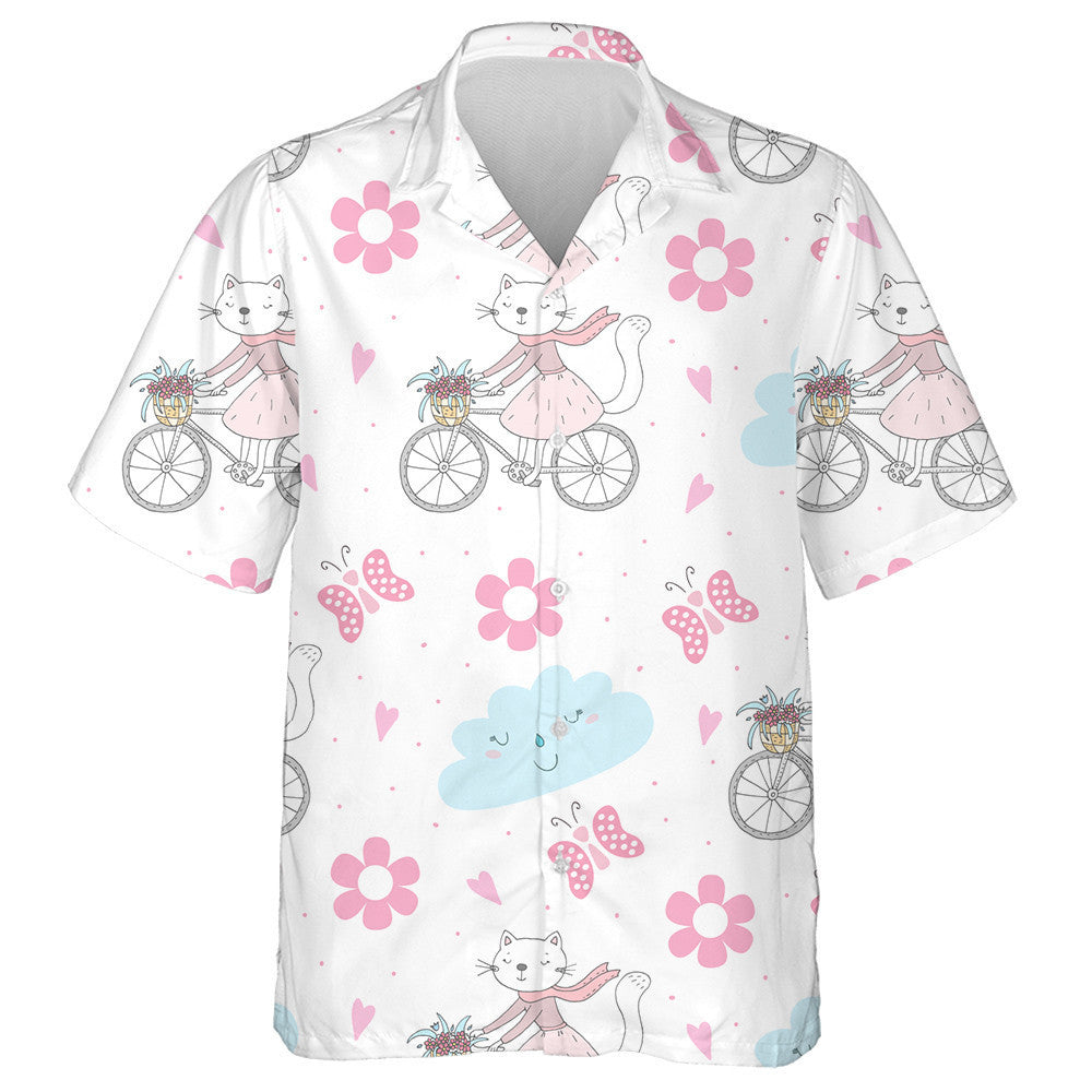 Stíl Chartúin Capall Agus Bláthanna Dearg Léine Haváís, Haváis Don Bronntanas