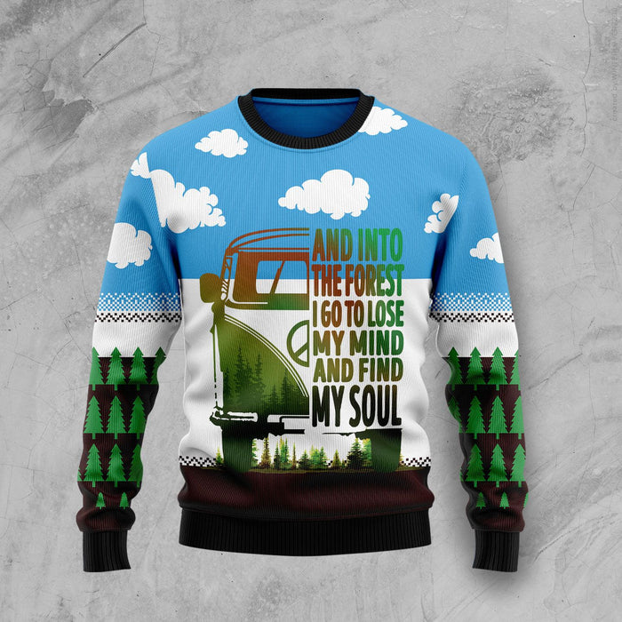Camping Forest My Soul Ugly Christmas Sweater, Christmas Ugly Sweater,Christmas Gift,Gift Christmas 2022