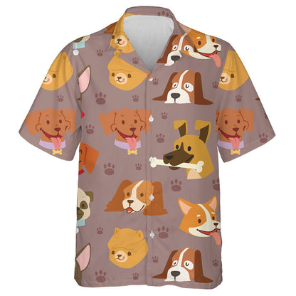 Funny Dog cartoon Characters Different Bread Hawaiian Shirt, Hawaiian Shirt Gift, Christmas Gift