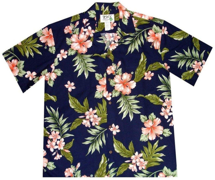 Tropical Hibiscus Hawaiian Shirt, Hawaiian Shirt Gift, Christmas Gift