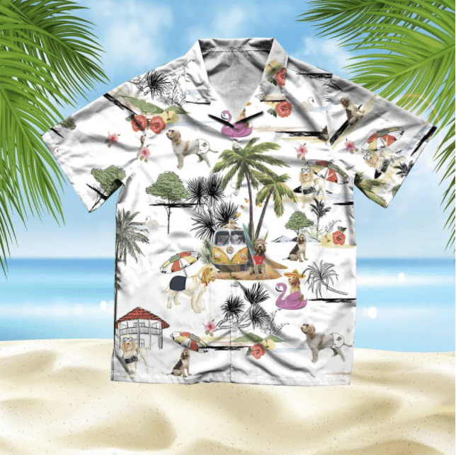 Stíl Trá Bog-Bhrocaire Cruithneachtan Léine Haváí Ornáideach, Bronntanas Léine Haváíais, Bronntanas Nollag