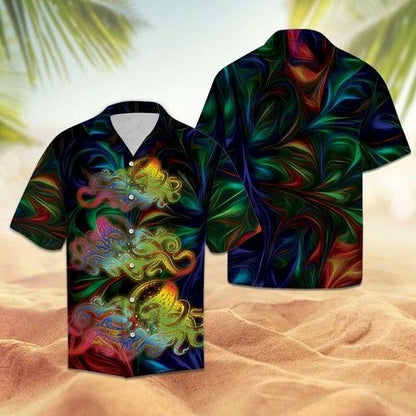 Colorful Octopus Hawaiian Shirt Summer, Hwaiian For Gift