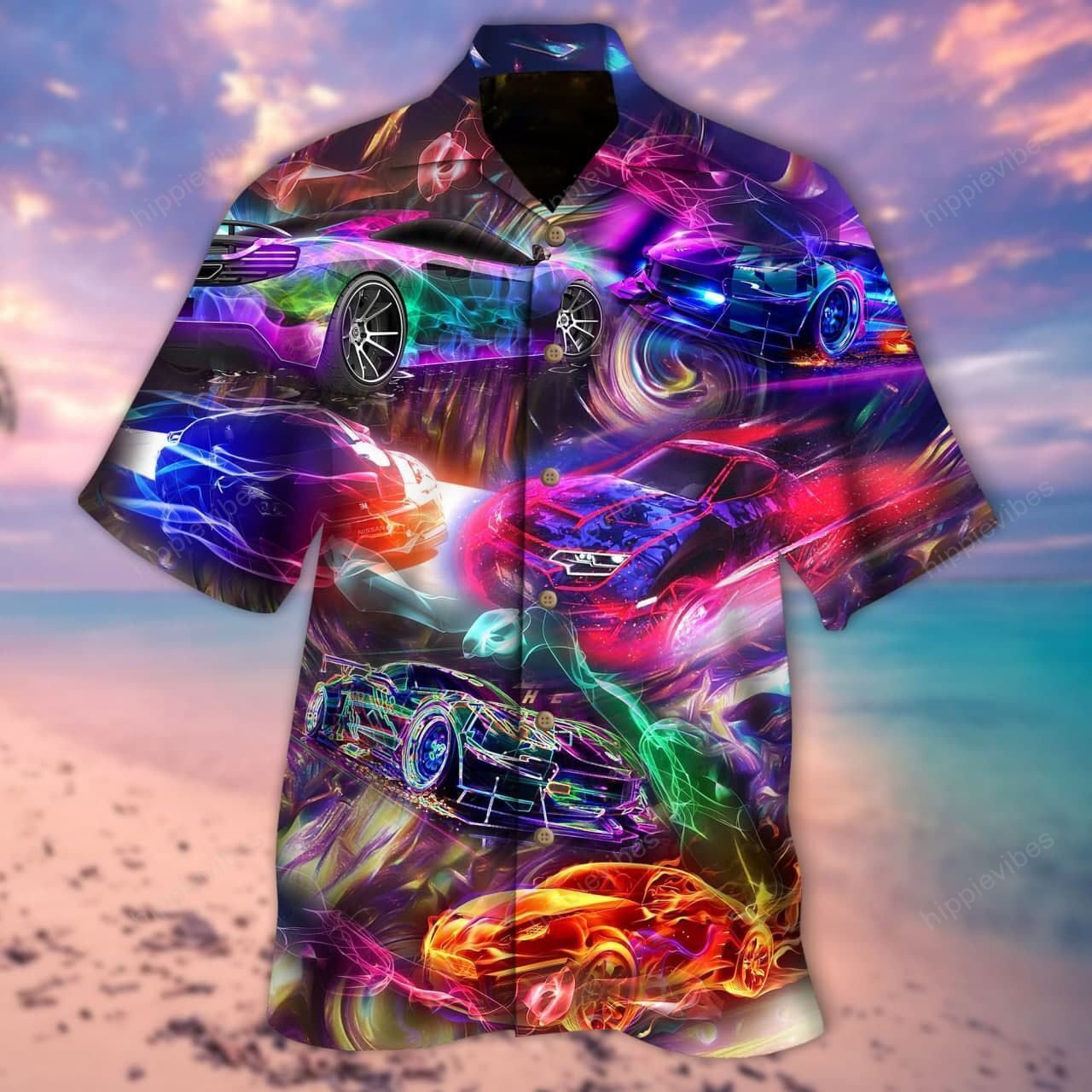 Rásaíocht Gluaisteán Ildathanna An Séasúr Is Ansa liom Dearadh Léine Haváís, Bronntanas Léine Haváíais, Bronntanas Nollag