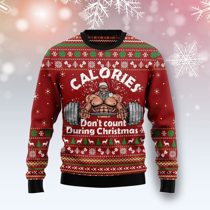 Calories Don‘t Count Ugly Christmas Sweater,Christmas Gift,Gift Christmas 2022
