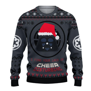 Cheer Lego Darth Vader Ugly Christmas Sweater,Christmas Gift,Gift Christmas 2022