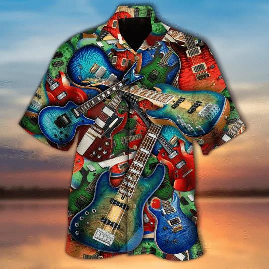 Guitar The Souls Hawaiian Shirt Gift For Guitarist,Hawaiian Shirt Gift, Christmas Gift