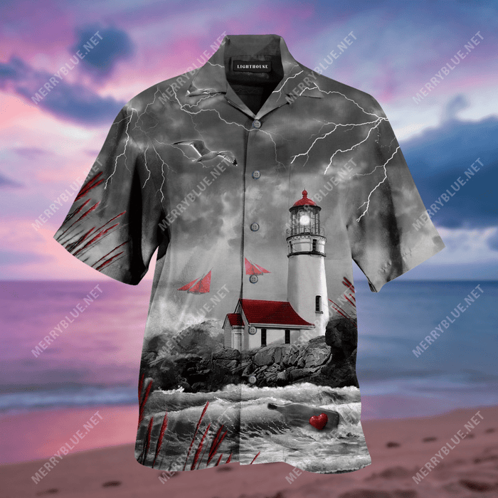 Finding Light Unisex Hawaiian Shirt_ Hawaiian Shirt Gift, Christmas Gift