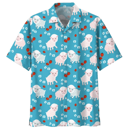 Dearadh Léiriú Caorach Gleoite Léine Haváís, Bronntanas Léine Haváise, Bronntanas Nollag