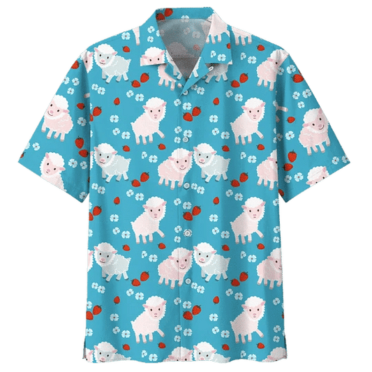 Dearadh Léiriú Caorach Gleoite Léine Haváís, Bronntanas Léine Haváise, Bronntanas Nollag