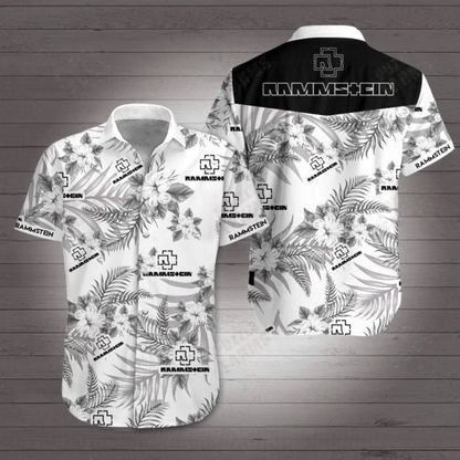 Rammstein Hawaiian Shirt, Hawaiian Shirt Gift, Christmas Gift