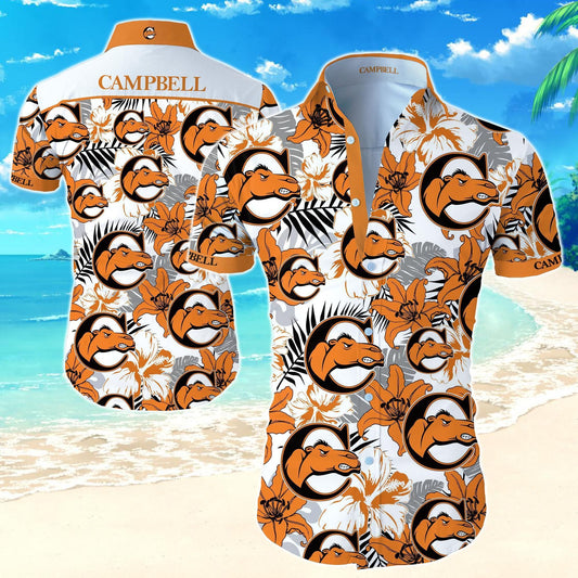 Campbell Fighting Camels Hawaiian Shirt- Hawaiian Shirts -Hawaiian Shirt Gift, Christmas Gift