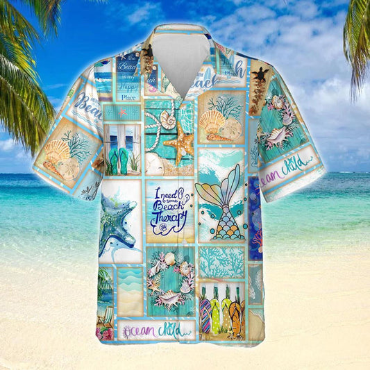 The Call Of Beach Life Design Hawaiian Shirt,Hawaiian Shirt Gift, Christmas Gift