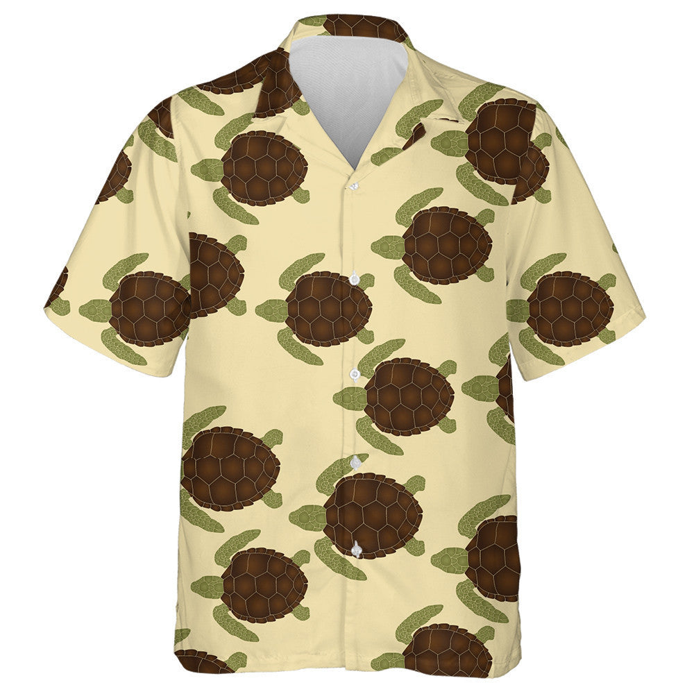 Swimming Sea Turtles World Turtle Day Hawaiian Shirt, Hawaiian Shirt Gift, Christmas Gift