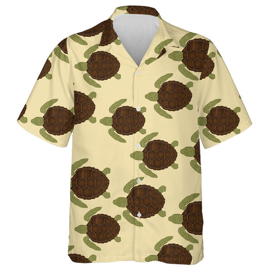 Swimming Sea Turtles World Turtle Day Hawaiian Shirt, Hawaiian Shirt Gift, Christmas Gift