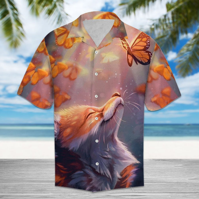 Amazing Fox Hawaiian Shirt, Christmas Gift