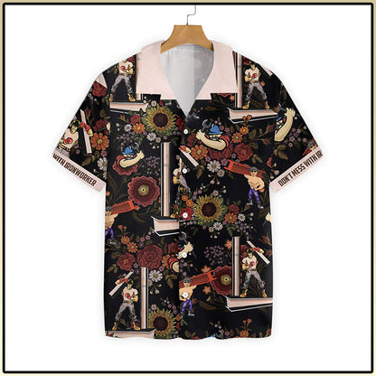 Dont Mess With Ironworker Hawaiian Shirt_Hawaiian Shirt Gift, Christmas Gift