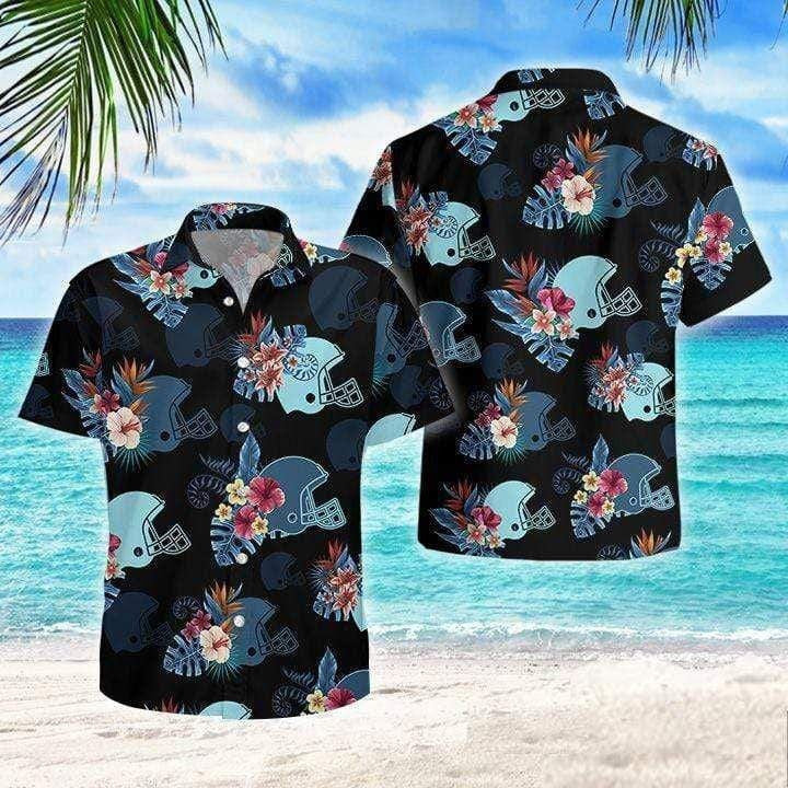 So Cool Football Summer Vibe Tropical Hawaiian Shirt,Hawaiian Shirt Gift, Christmas Gift