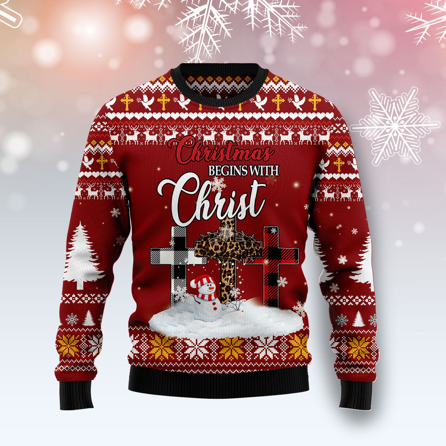 Christian Christmas Ugly Christmas Sweater, Christmas Ugly Sweater,Christmas Gift,Gift Christmas 2022