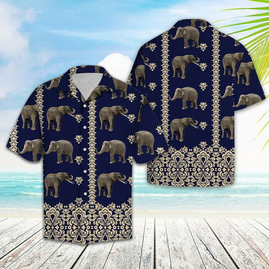 Elephant Lover- Hawaiian Shirt_Hawaiian Shirt Gift, Christmas Gift