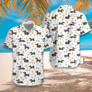 All I Love Is Dachshund Design Hawaiian Shirt, Hawaiian For Gift