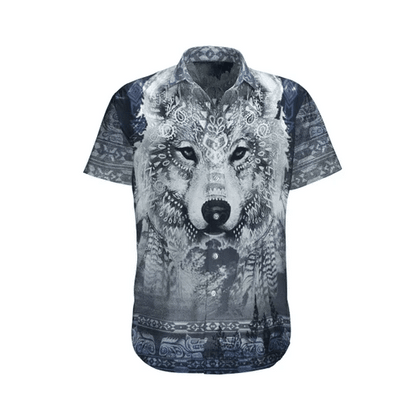 An Mac Tíre Meiriceá Dúchasach Dearadh Uiscedhathanna Léine Haváís, Bronntanas Léine Haváí, Bronntanas Nollag