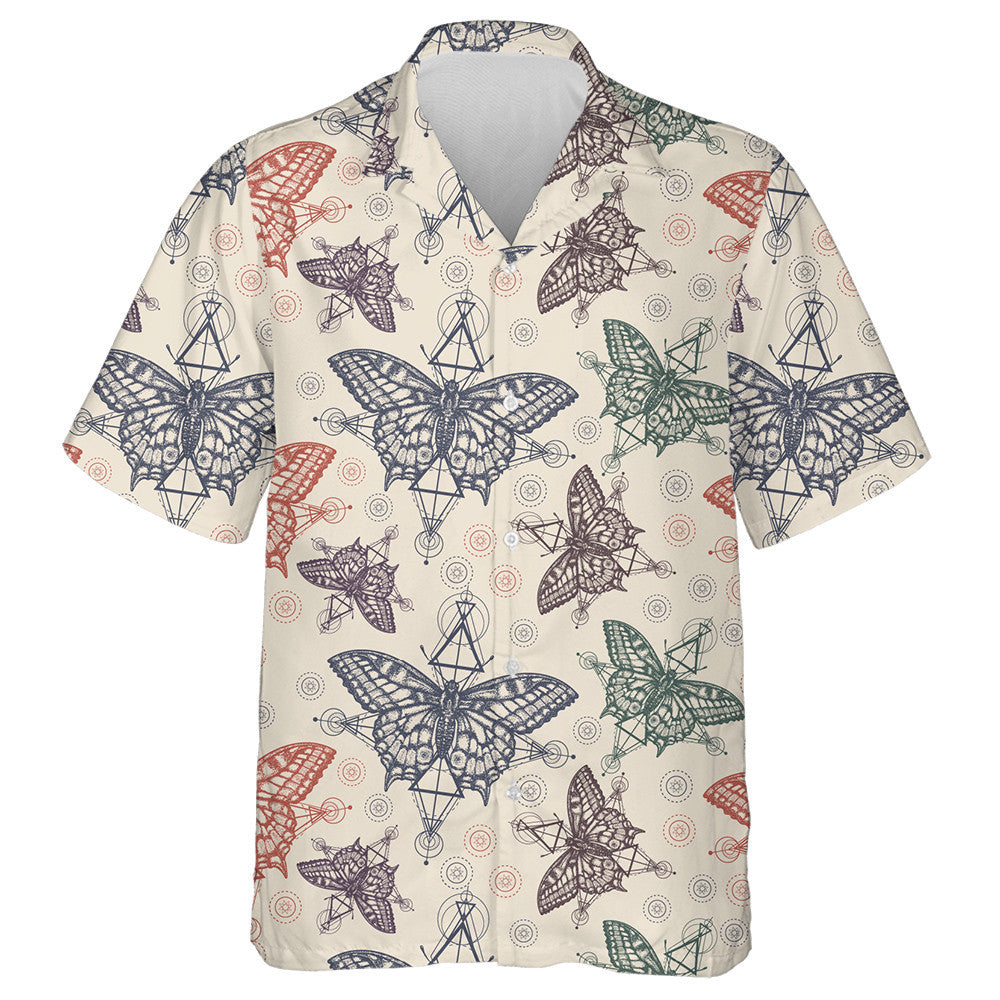 Téama Pretty Siombail Mystical Saoirse Agus Féileacán Léine Haváís, Bronntanas Léine Haváís, Bronntanas Nollag