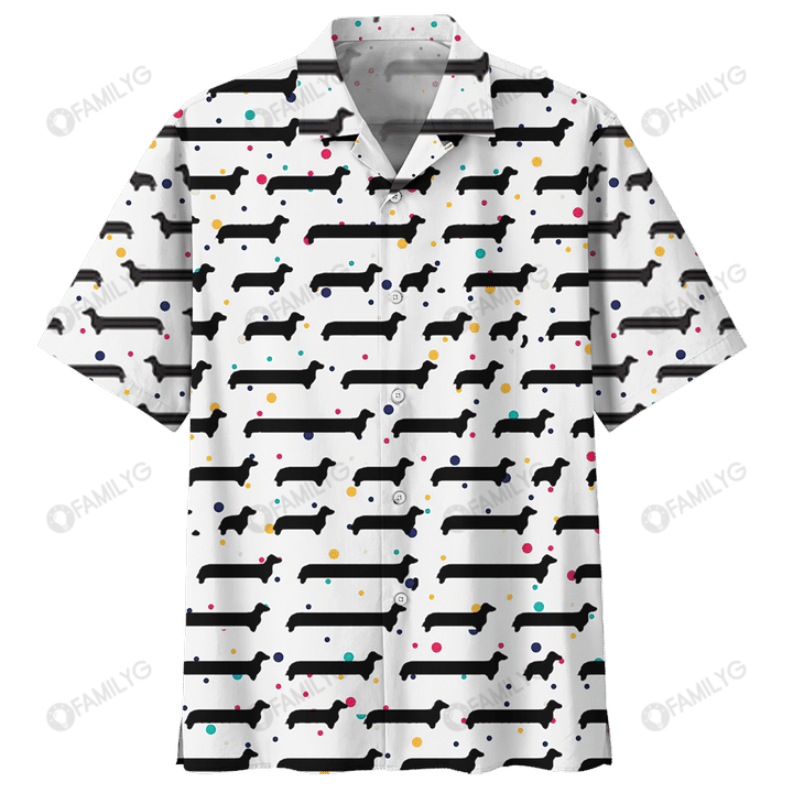 Léinte Madraí Weiner - Léine Haváíais Dachshund, Bronntanas Léine Haváíais, Bronntanas Nollag