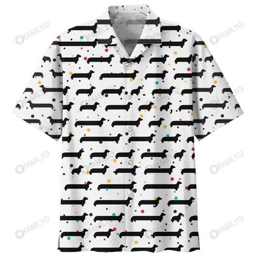 Léinte Madraí Weiner - Léine Haváíais Dachshund, Bronntanas Léine Haváíais, Bronntanas Nollag