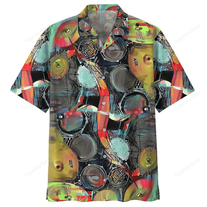 Cool Lifestyle Gift For Drum Lovers Design Hawaiian Shirt, Hawaiian Shirt Gift, Christmas Gift