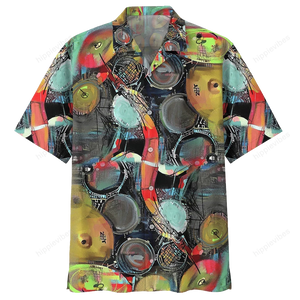 Cool Lifestyle Gift For Drum Lovers Design Hawaiian Shirt, Hawaiian Shirt Gift, Christmas Gift